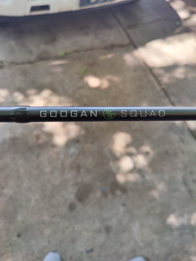 Googan Squad Green Go-to Rod Casting