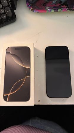iPhone 16 pro 128 with box
