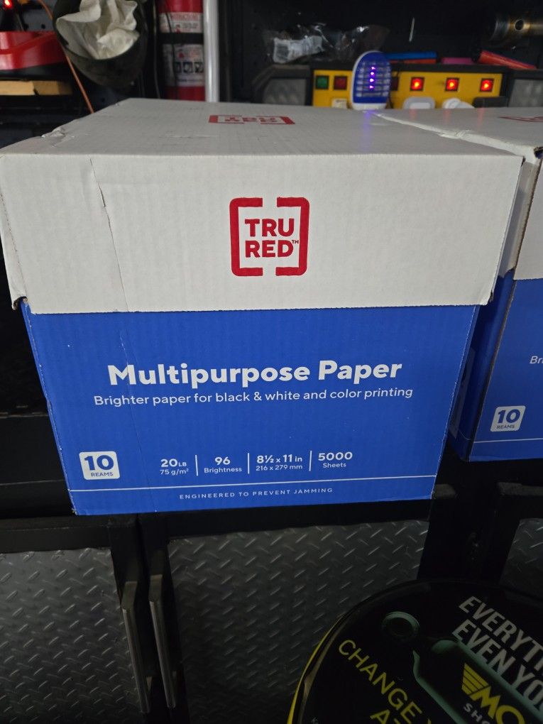 New Paper 25 Dollars Per Box