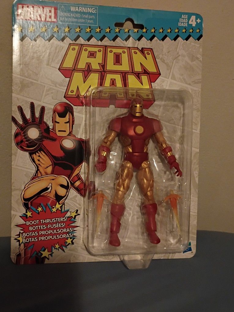 Hasbro Retro Marvel Legends Iron Man