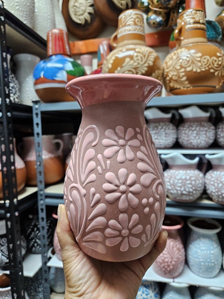 💐💥🇲🇽Talavera Flowers Vase 💐 Etsy Casamxartesanalstore