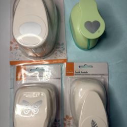 big Paper Punch 4 Pieces 