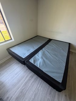King frame bed