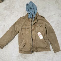 Levis Fleece Lined Trucker Jacket