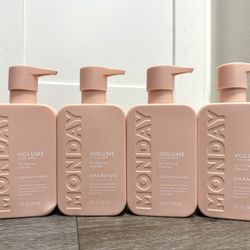 Monday Shampoo & Conditioner 