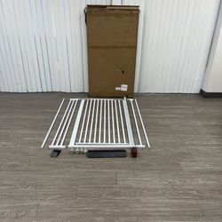 $50 #2325 (51” Tall X 30-42” Wide) Extra Tall Safety Gate For Baby, Toddler, Dog, Cat, Pets 