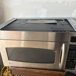 GE Profile Stainless Steel Space Maker Over The Stove Microwave