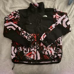 The North Face Fleece - Pink & Red