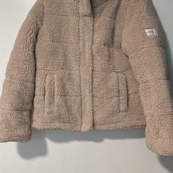 Calvin Klein Teddy Sherpa Jacket – Size M/ L
