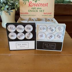 Two Sets Of  Rae Dunn Magnets