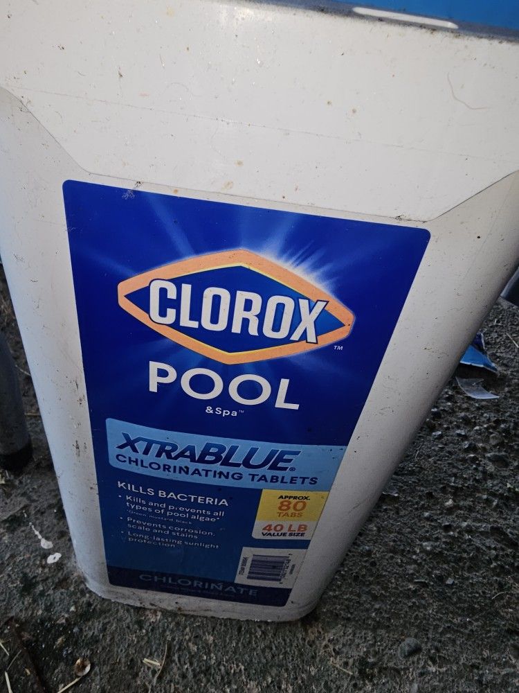 Clorox Xtrablue Chlorine Tablets