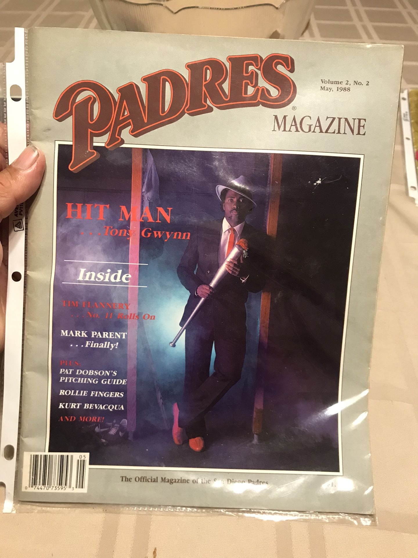 1988 san diego padres vintage poster