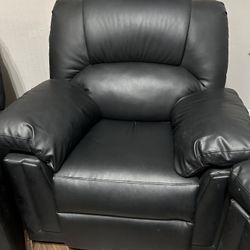 Black Leather Couches
