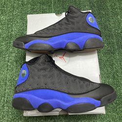 Jordan Black Hyper Royal 13s size 12 VNDS