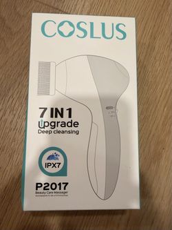 Face massager with 7 attachments