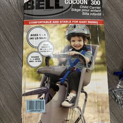 New - Open Box - Bell Cocoon 300 Child Bike Seat - Ready To Install