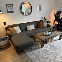 Burrow Nomad King Modular 4 Seater Sectional Sofa Couch