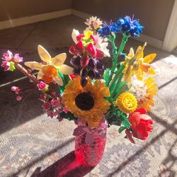 6 Sets LEGO Flowers
