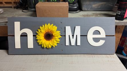 HOME sign