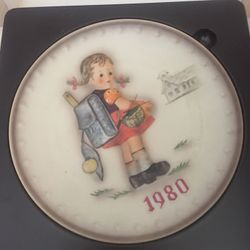 1980 Hummel Plate in Original Box
