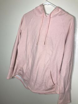 Pink & rose gold hoodie MEDIUM