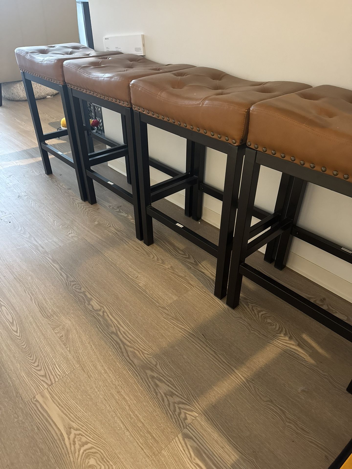 Leather Bar Stools