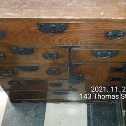 Antique Asian Cabinet $200