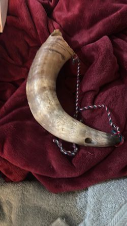Vintage antique natural, bullhorn Vintage antique natural, cow or bullhorn