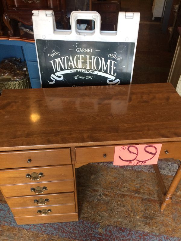 Antique Solid Wood Desk Maple Furniture In San Go Ca Offerup