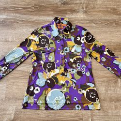 Tory Burch silk jersey floral top