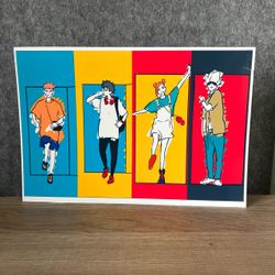 Jujustus Kaisen Lost in Paradise art print NEW