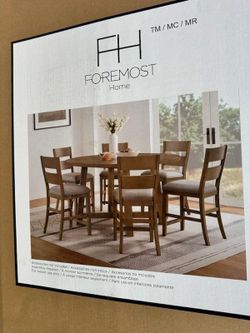 NEW Costco Counter Height Dining Table ONLY