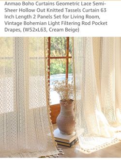 4 boho panels (2sets) $30 for all 4
