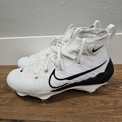 New Nike Alpha Huarache NXT White Black Baseball Cleats (DJ6517-101) Men's Size 7