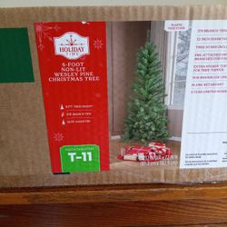 BRAND NEW  8 BOXES  CHRISTMAS TREES 🎄 BOXES NEVER OPEN. $25.00 EACH BOX THANK YOU..