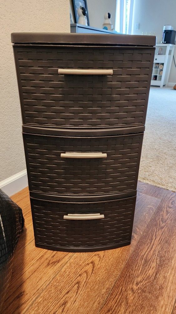 Brown Plastic Storage