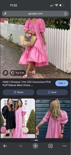 H&M dress size S