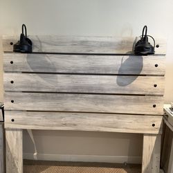 Full panel Bed With 2 Storage Drawers