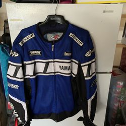 Joe Rocket Yamaha Blue textile Motorcycle Jacket (L)