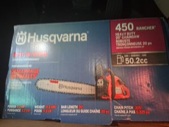 Husqvarna 450 Rancher 20" Chainsaw 50.2cc