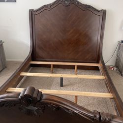 Queen size Sleigh Bed frame