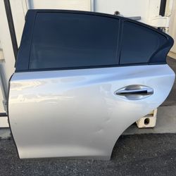 2014-2023 INFINITI Q50 LEFT REAR DOOR USED OEM 