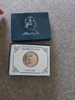 1982 George Washington 90% Silver Commemorative Half Dollar (Uncirculated)