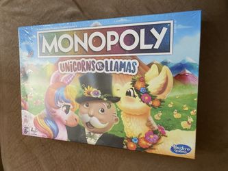 Monopoly Unicorns vs Llamas
