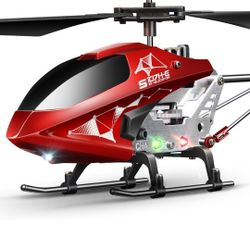 SYMA S107H-E RC Helicopter for Kids 8-12 and Beginners, Remote Control Helicopter with Altitude Hold, 2 Speed Modes, Whole Alloy Toy for Boys Girls In