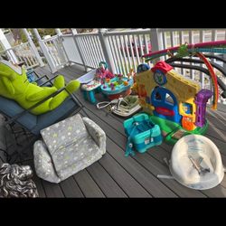 Kids Items Bike Toys Train Sets All For 50$ 