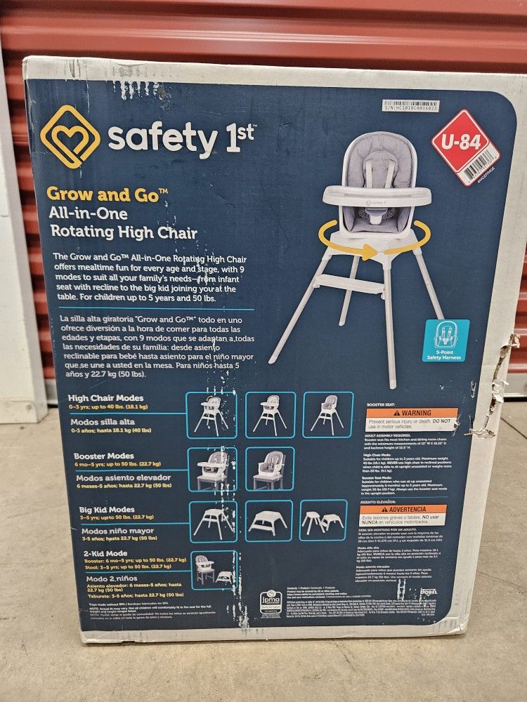 Safety 1st Grow and Go Rotating High Chair