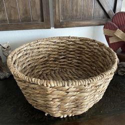 Round Wicker Basket