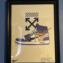 Nike  Off white Poster 