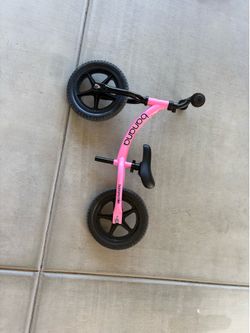 Kids Pink Balance Bike